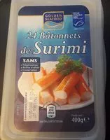 Mängden socker i bâtonnets de surimi