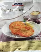 Mängden socker i Galettes de pommes de terre