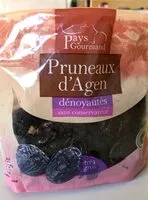 Mängden socker i Pruneaux d Agen denoyautes