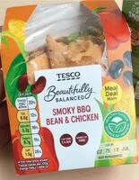 Mängden socker i Beautifully balanced smoky bbq bean and chicken wrap