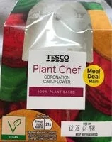 Mängden socker i Plant chef coronation cauliflower