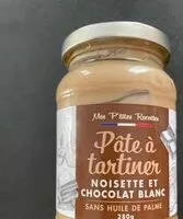 Mängden socker i Pâte à tartiner Noisette et Chocolat Blanc