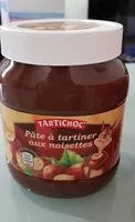 Mängden socker i Pâte à tartiner aux noisettes