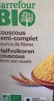 Mängden socker i Couscous semi complet