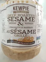 Mängden socker i vinaigrette et marinade au sésame