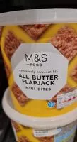 Mängden socker i All Butter Flapjack Mini Bites