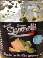 Mängden socker i Pesto con basilico genovese dop