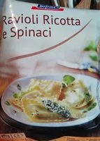 Mängden socker i Ravioli Ricotta E Spinaci
