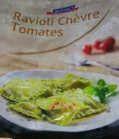 Mängden socker i Ravioli chèvre et tomates