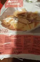 Mängden socker i Ravioli ai gamberi