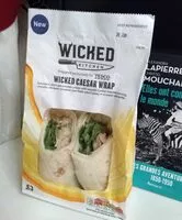 Mängden socker i Wicked caesar wrap
