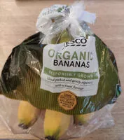 Mängden socker i Organic bananas