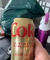 Mängden socker i Diet Coke caffeine free