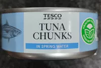 Mängden socker i Tuna Chunks in Spring Water