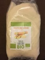 Mängden socker i Sucre de canne blond