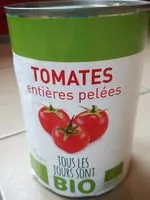 Mängden socker i Tomates entières pelées