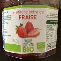 Mängden socker i Confiture extra fraise