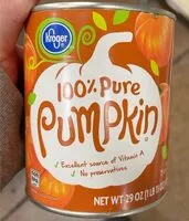 Mängden socker i Pumpkin puree