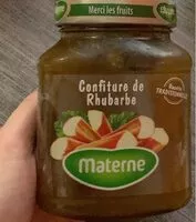 Mängden socker i Confiture de rhubarbe