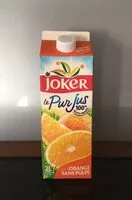Mängden socker i Jus d'orange sans pulpe