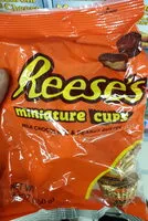Mängden socker i reese's miniature cups