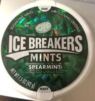 Mängden socker i Ice breakers spearmint disc