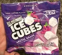 Mängden socker i Arctic Grape Ice Cubes Bag