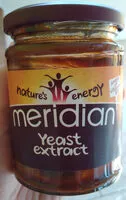 Mängden socker i Meridian Yeast Extract