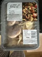 Mängden socker i exotic mixed mushrooms