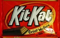Mängden socker i KitKat std