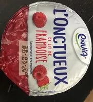 Mängden socker i L'onctueux et lit de framboise