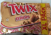 Mängden socker i Twix minis