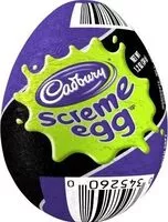 Mängden socker i Cadbury Halloween Screme Egg Candy, 1.2 Oz