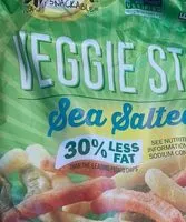 Mängden socker i Veggie  Stix