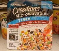 Mängden socker i Creations Microwavables