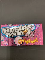 Socker och näringsämnen i Bubble yum