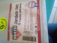 Mängden socker i jambon sec 10 tranches