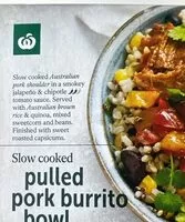 Mängden socker i Pulled Pork Burrito