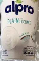 Mängden socker i Plain coconut soya yogurt