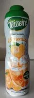 Mängden socker i Sirop de fruits clémentine