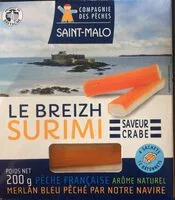 Mängden socker i Le breizh surimi