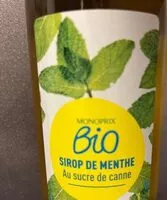 Mängden socker i Sirop de menthe