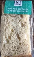 Mängden socker i Club céréales, jambon, emmental