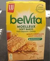 Mängden socker i Belvita moelleux multi cereales