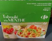 Mängden socker i Taboulé à la menthe