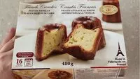 Mängden socker i Canelés francais