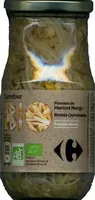 Mängden socker i Brotes de judía mungo en conserva ecológicas "Carrefour Bio"