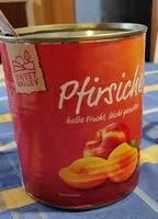 Mängden socker i Pfirsiche