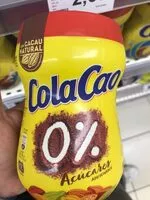 Mängden socker i Cola Cao 0%