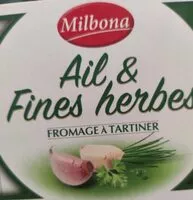 Mängden socker i Fromage à tartiner ail et fines herbes